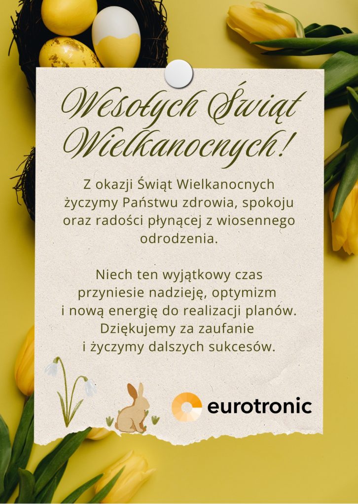Życzenia wielkanocne od Eurotronic