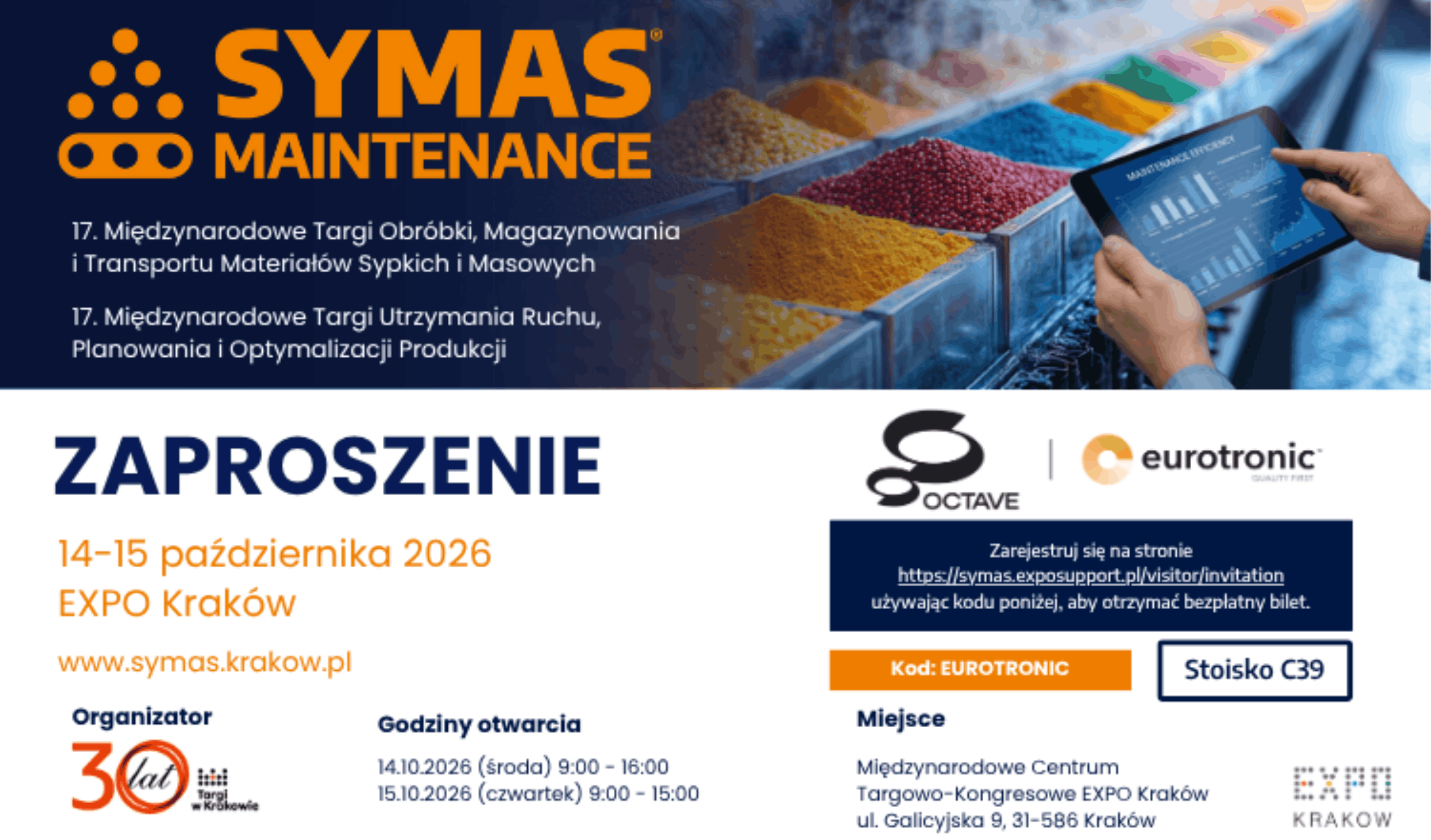 Eurotronic na SYMAS & MAINTENANCE 2026
